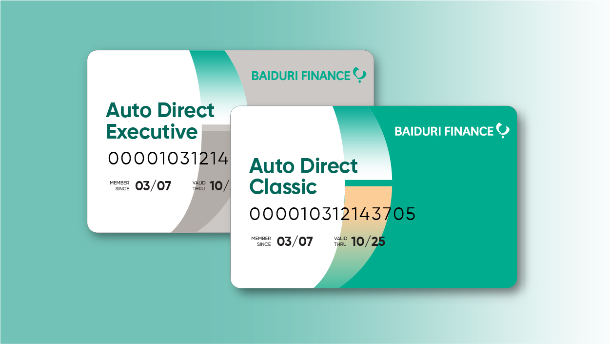 Auto Direct Card Services Baiduri Bank